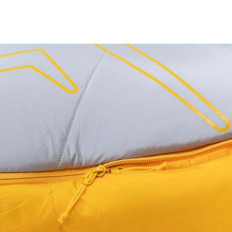 Mumienschlafsack Tourer Gold Fusion -15°C - Gelb für Erwachsene