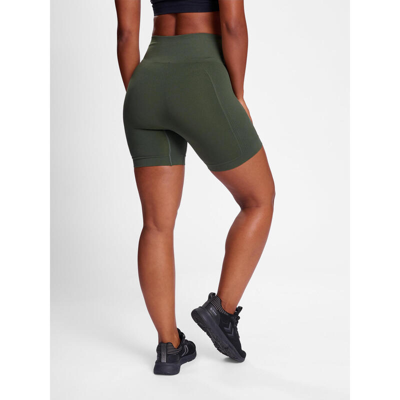 Short Danse Pilates Short De Yoga Brillant Femme - Taille Haute