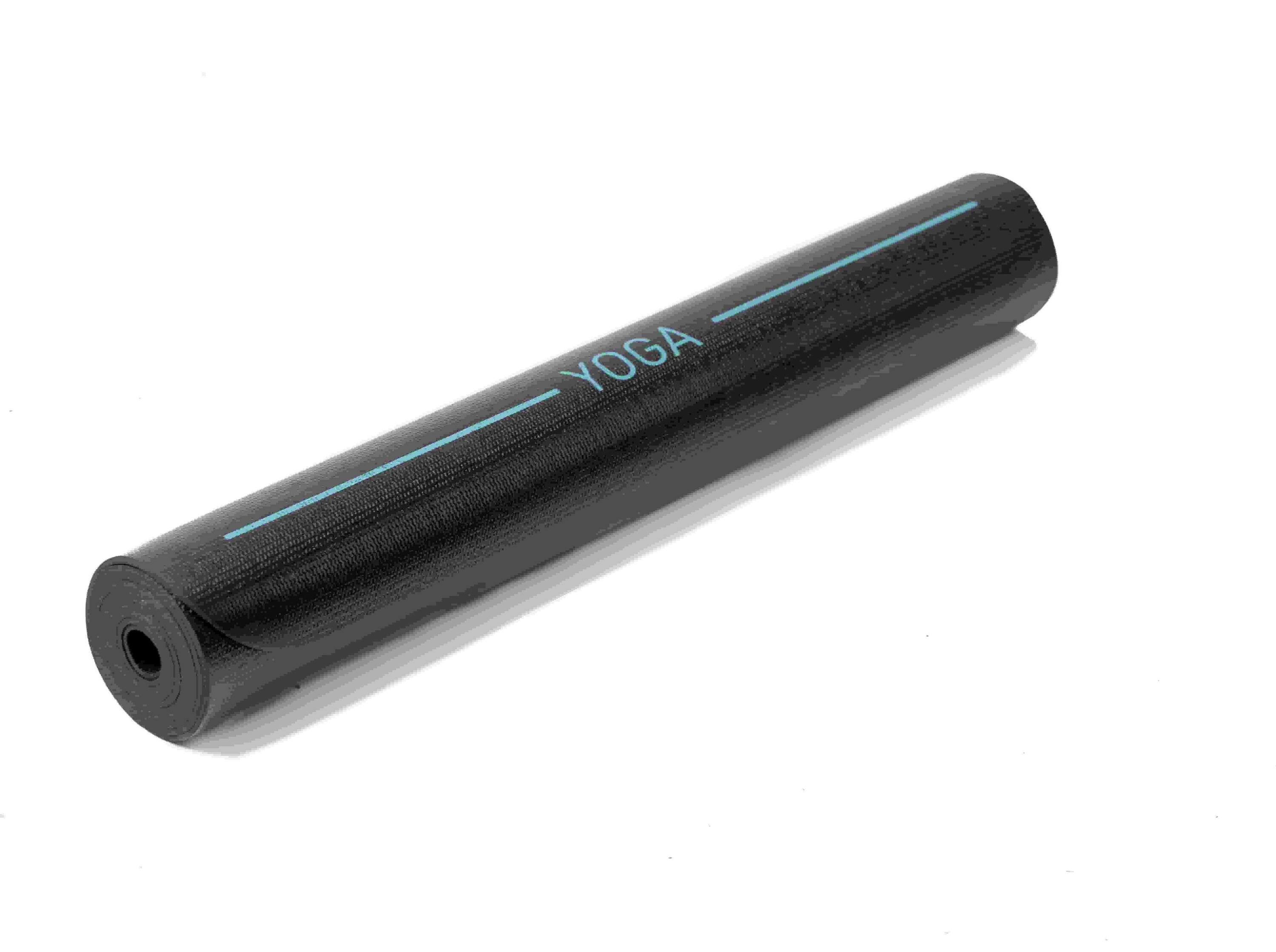 Colchoneta yoga studio evergy negra esterilla yoga mat 2/5
