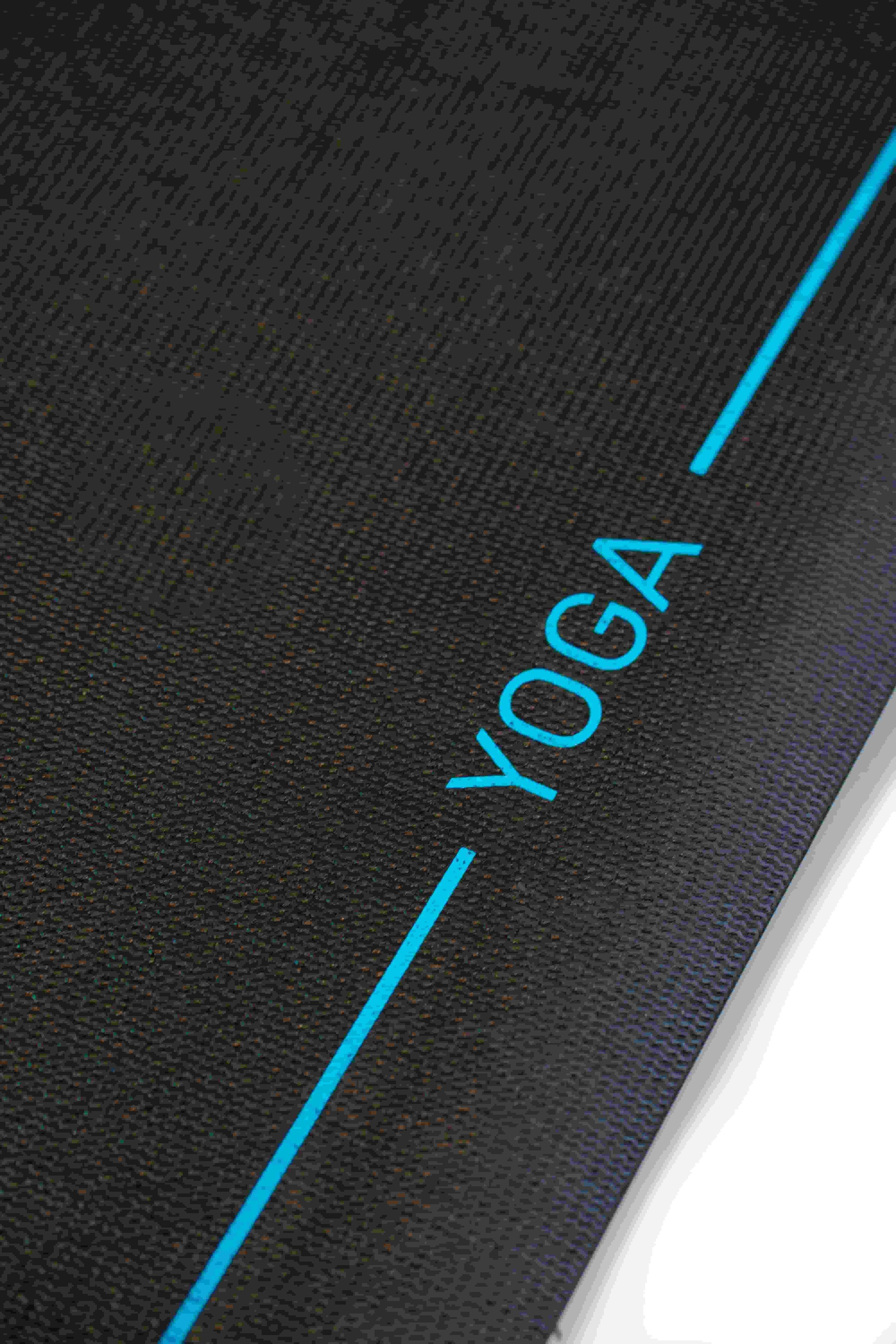 Colchoneta yoga studio evergy negra esterilla yoga mat 3/5