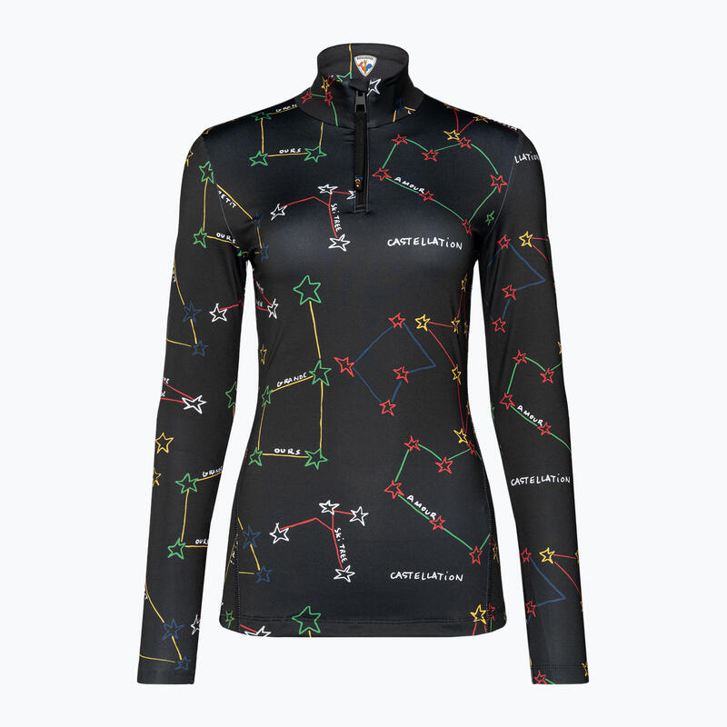 Bluza termoaktywna damska Rossignol Booster 1/2 Zip Top 100