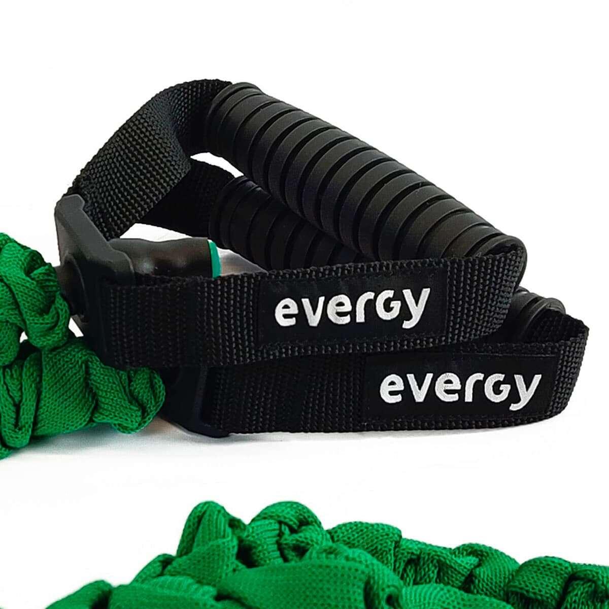 Elástico elite evergy intensidad media verde cross training 2/4