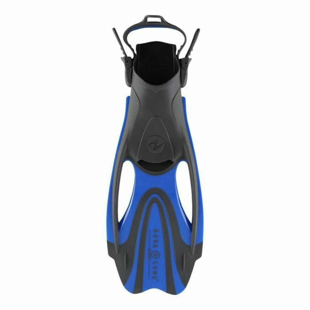 Aqua Lung Zinger Schnorchelflossen – Grau/Hellblau – Größe S 2/2