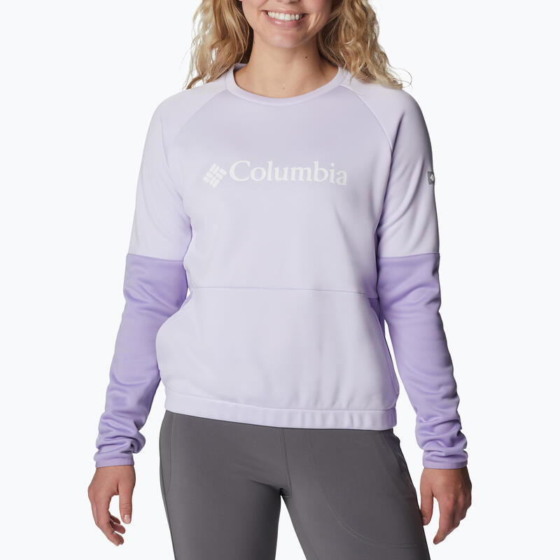 Sudadera de trekking femenino Columbia Windgates Crew