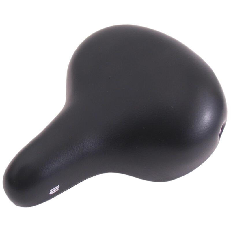 Selle de vélo Edge Urban XL - Noire - Confortable et Étanche