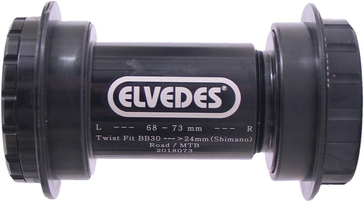 Boîtier de pédalier Elvedes PRESS-FIT 30 -> 24 mm (42 mm/46 mm) + Spacer 90,6/95 3/5