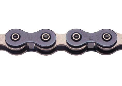 Cadena de bicicleta Unión 747 1/2" x 1/8" 112L Negro 2/4