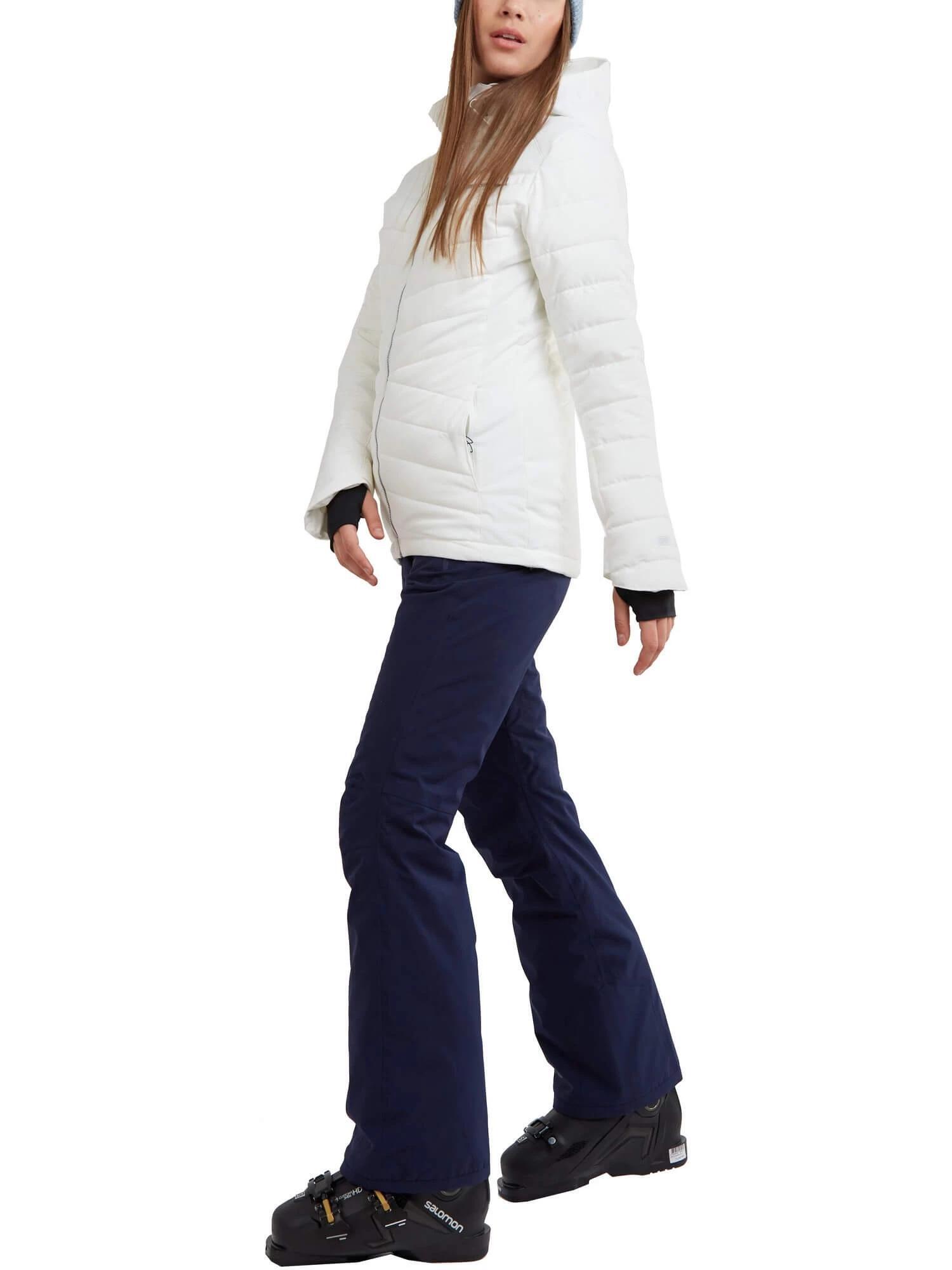Gesteppt Skijacke Punch Padded Jacket Damen - weiß 3/7