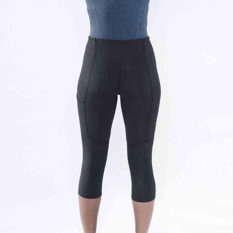 W Ineo Lite Capri Pants 女款緊身褲 - 黑色