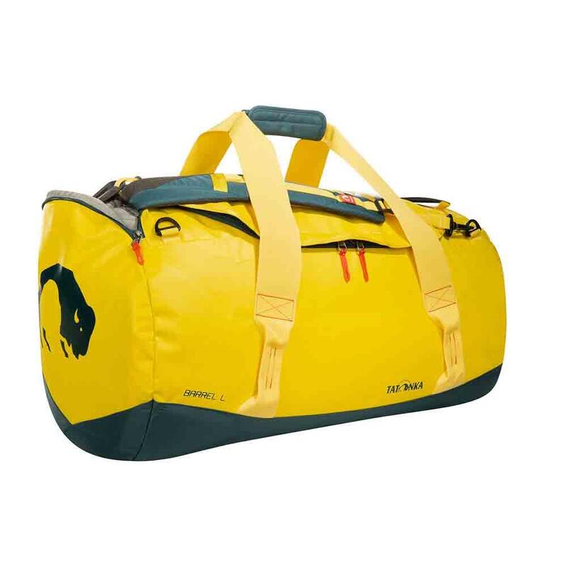 Barrel L Solid 防水行李袋 85L - 黃色