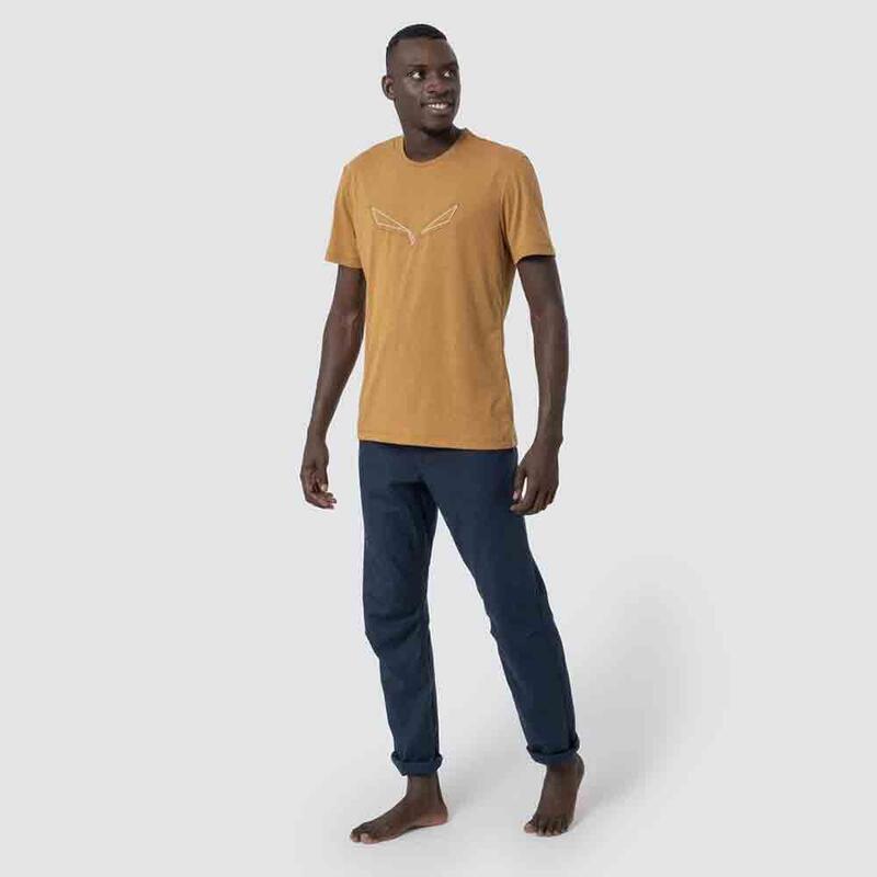 Pure Eagle Frame Dry M T-shirt - Yellow