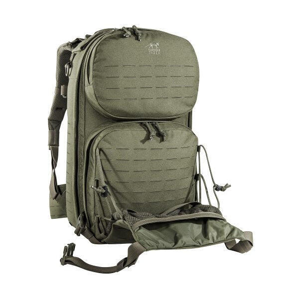 Modular Radio Pack Hiking Backpack 25L - Olive Green