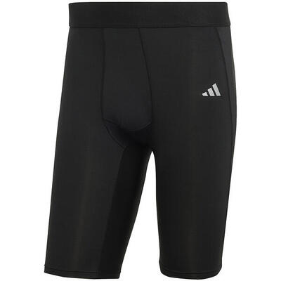 Kort mannelijk adidas techfit zwart