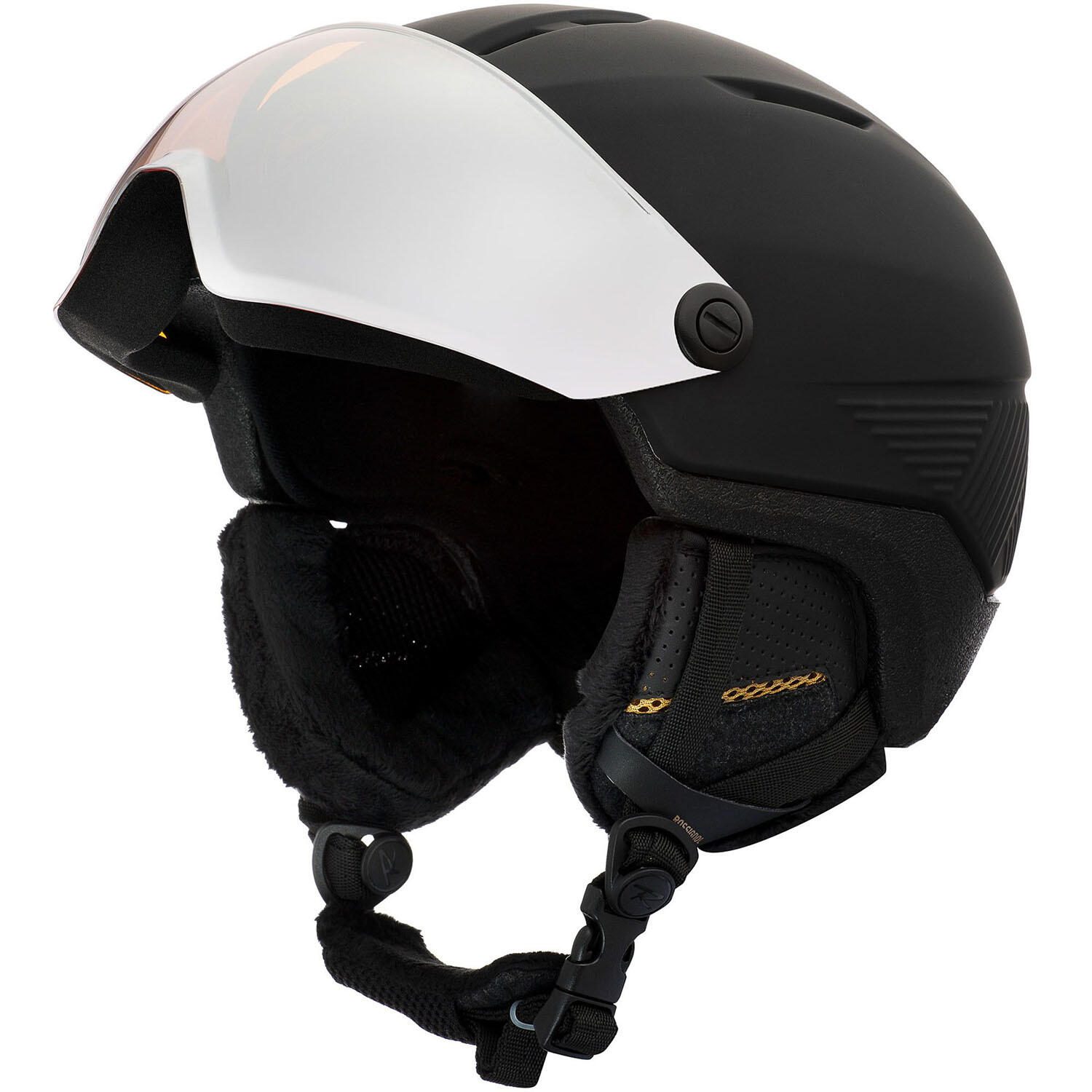 Casco de Esquí y Snow para Mujer Rossignol Fit Visor Impacts Negro