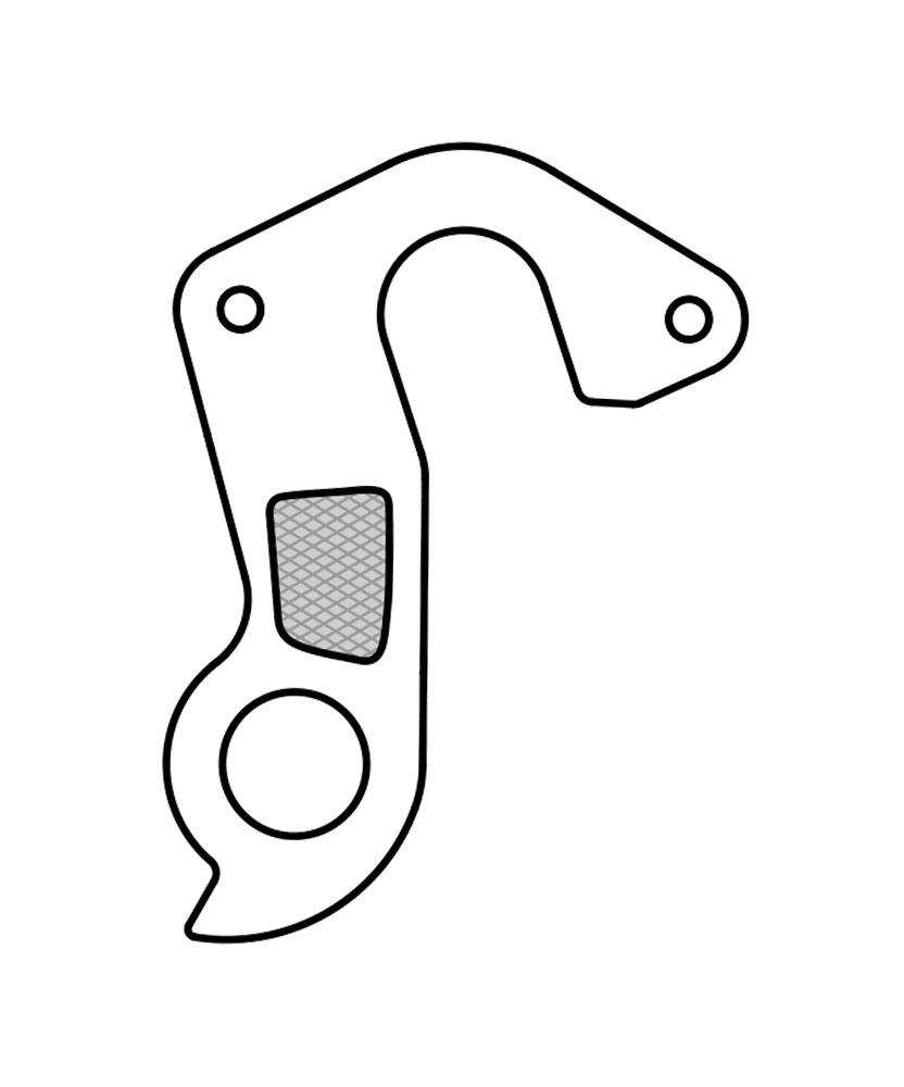 Patte de dérailleur Marwi GH-260 Cannondale, Bulls 6/6