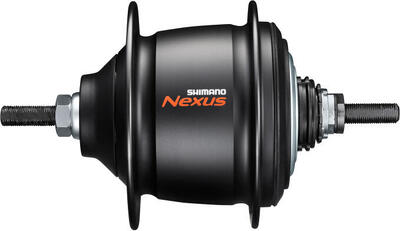 Shimano nexus 8 sg-c6000 versnellingsnaaf voor rollerbrakes - 36 gaats - zwart