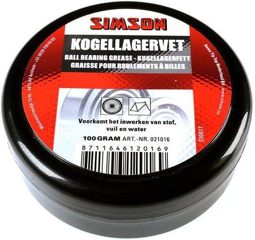 Simson Kogelagen Fat Black 2/4