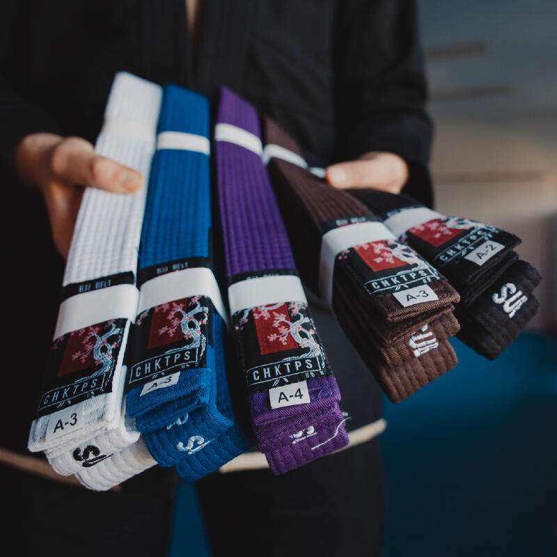 SAKURA BJJ Belt, blue - A3