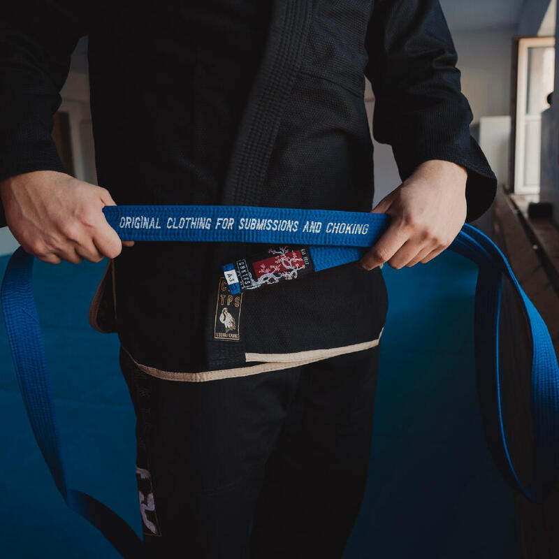 SAKURA BJJ Belt, blue - A3