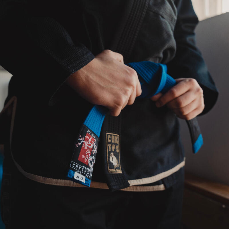SAKURA BJJ Belt, blue - A3