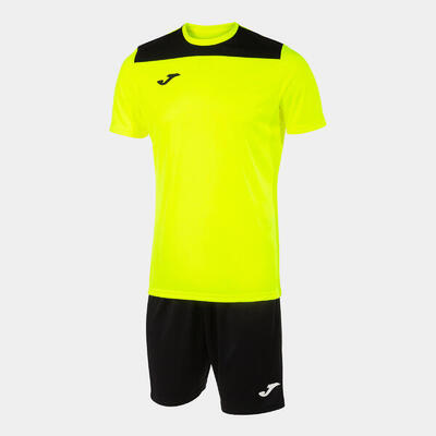 Joma phoenix ii sportset fluor geel/zwart 2xl heren