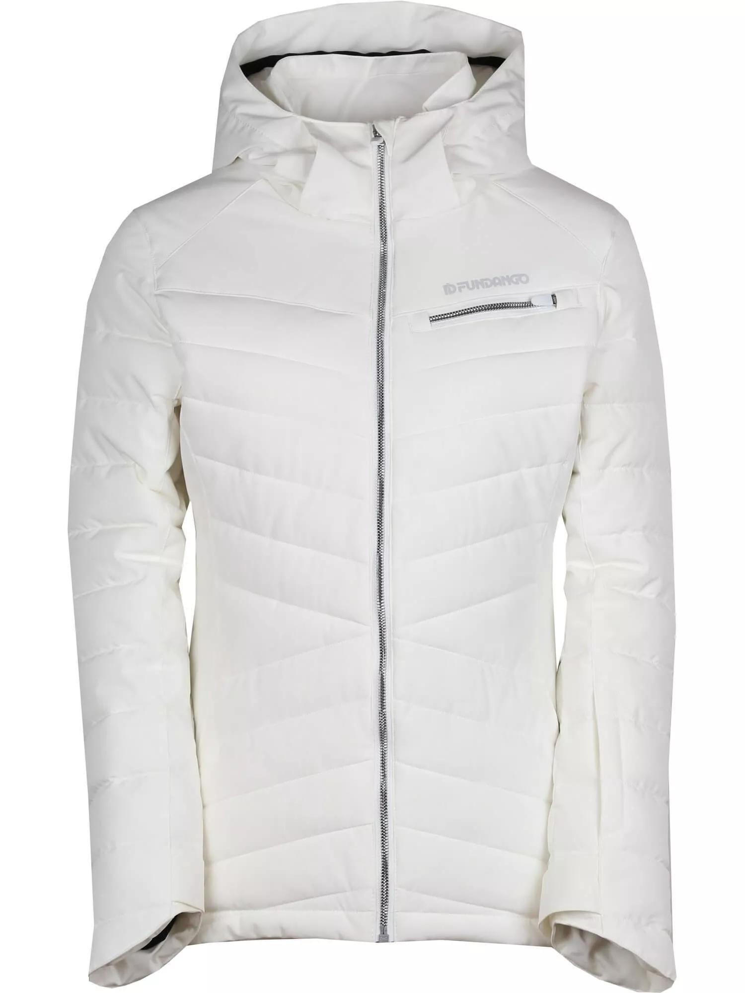 Gesteppt Skijacke Punch Padded Jacket Damen - weiß 6/7