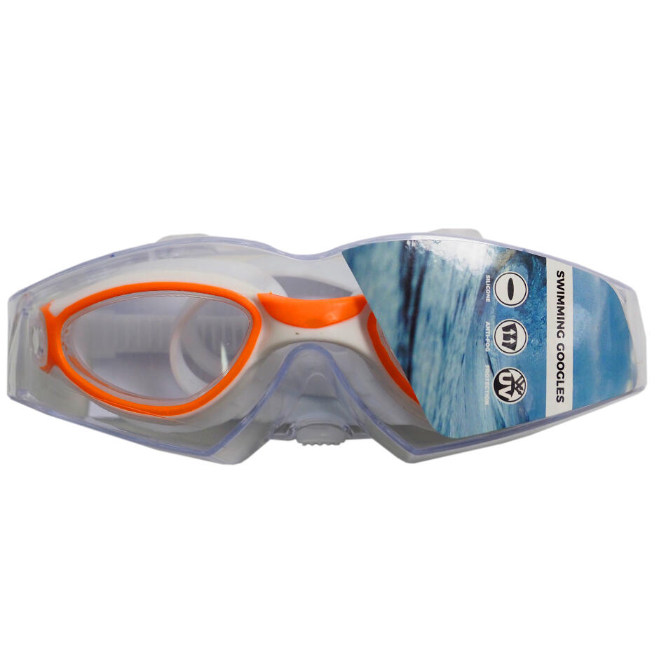 Crowell Schwimmbrille mit PC-Linsen und Anti-Fog 2/2