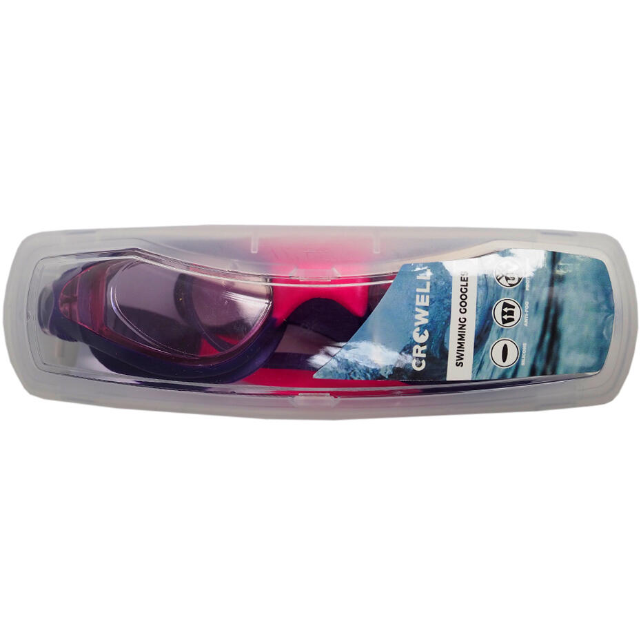 Óculos de natação Crowell para crianças, anti‑embaçante e com filtro UV 2/2