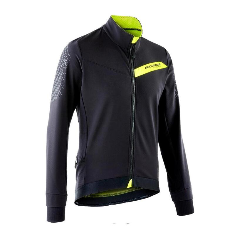 CASACO BICICLETA BTT XC SLIM FIT PRETO/AMARELO XXL - SEGUNDA VIDA: EXCELENTE