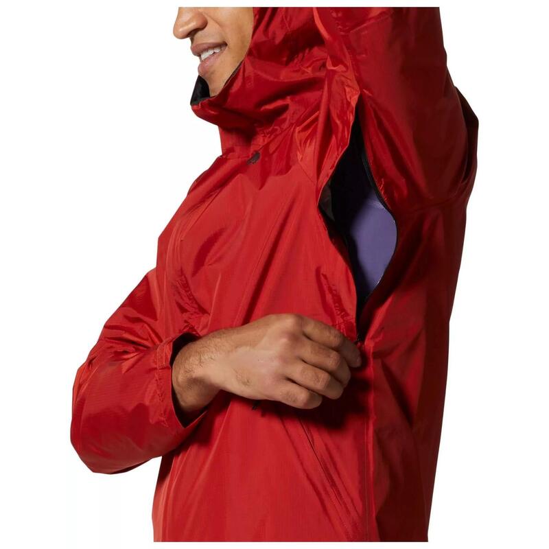Acadia Jacket férfi esőkabát - piros