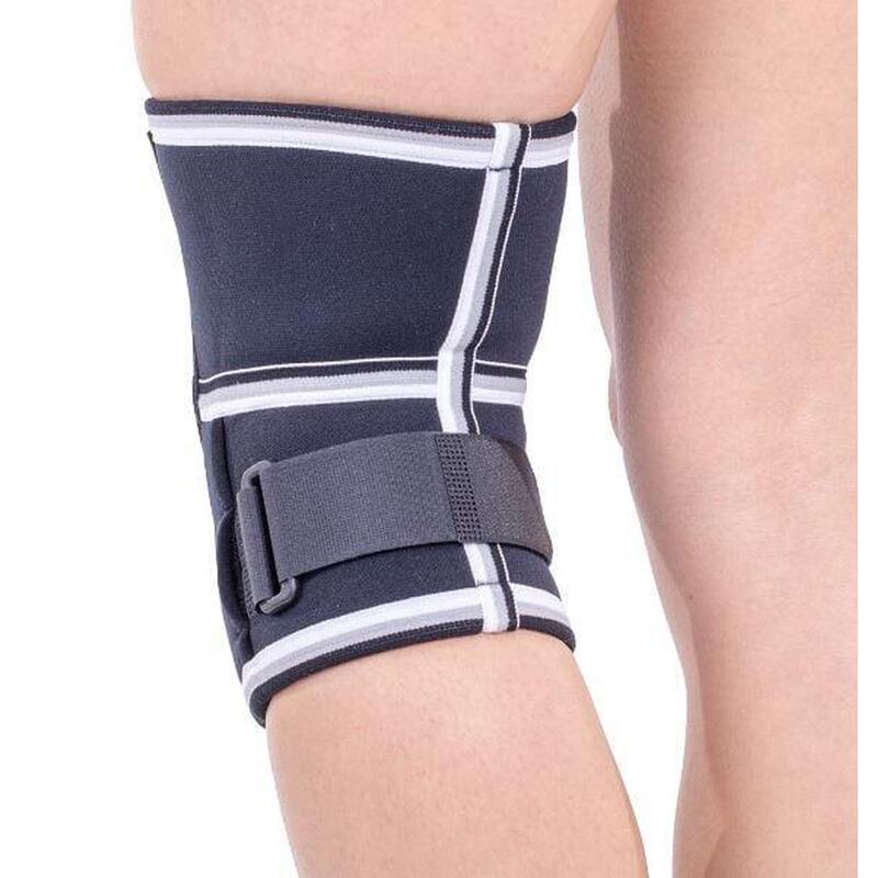 Orteza de genunchi mobila pentru tendon patelar Triamed PATELLAFIX 02, Negru