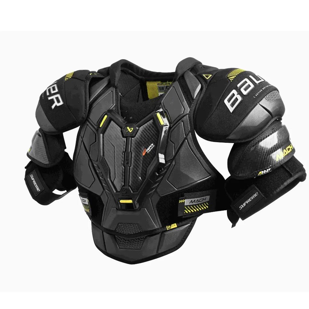 BAUER Supreme Mach Senior Hockey Shoulder Pads, XL black