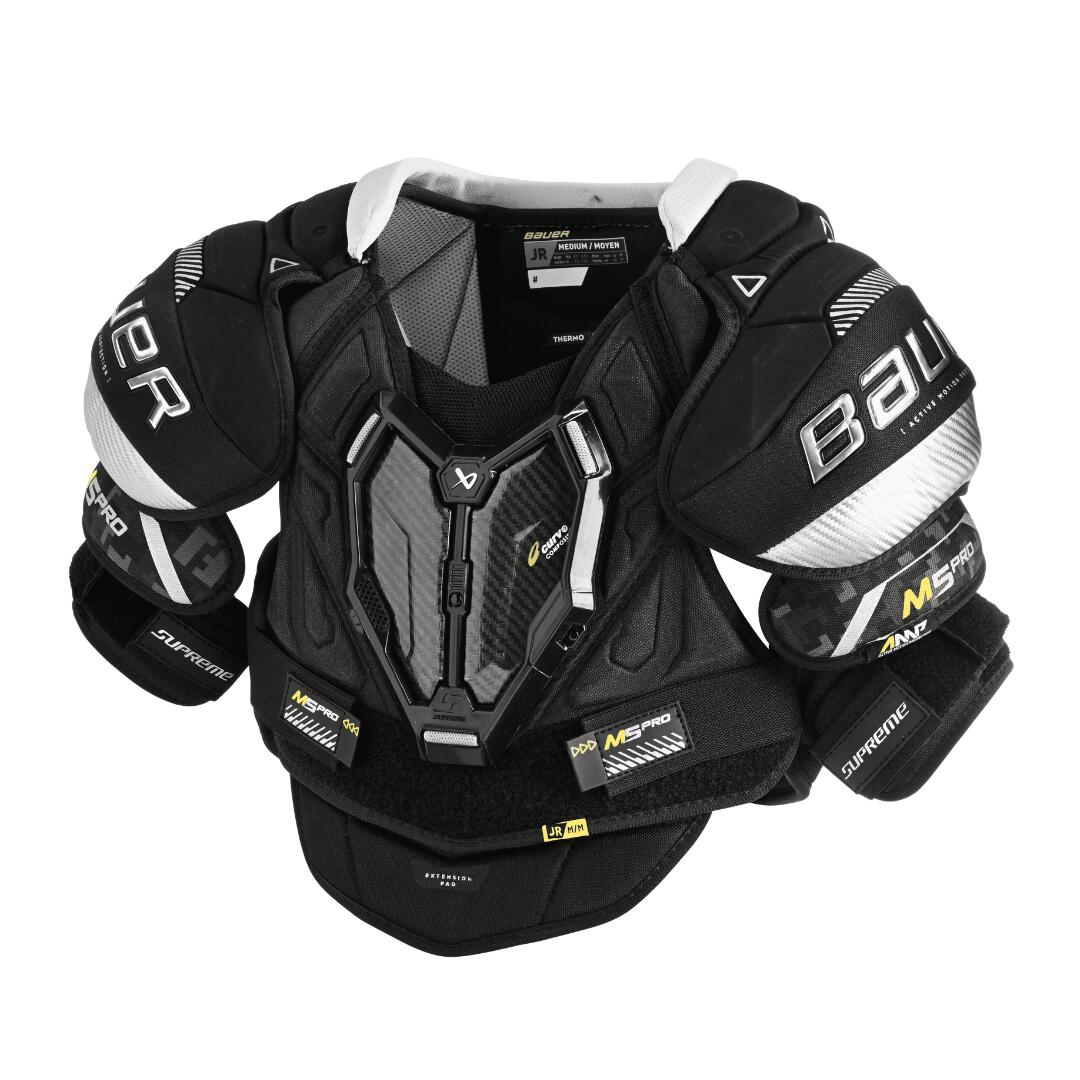 BAUER Chrániče ramen na hokej S23 SUPREME M5PRO SHOULDER PAD-JR