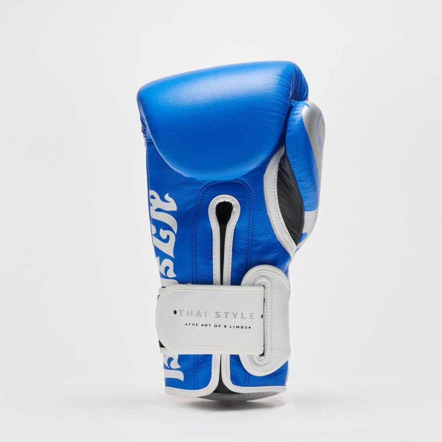 LEONE gants de boxe THAI STYLE blue 12 oz 3/8