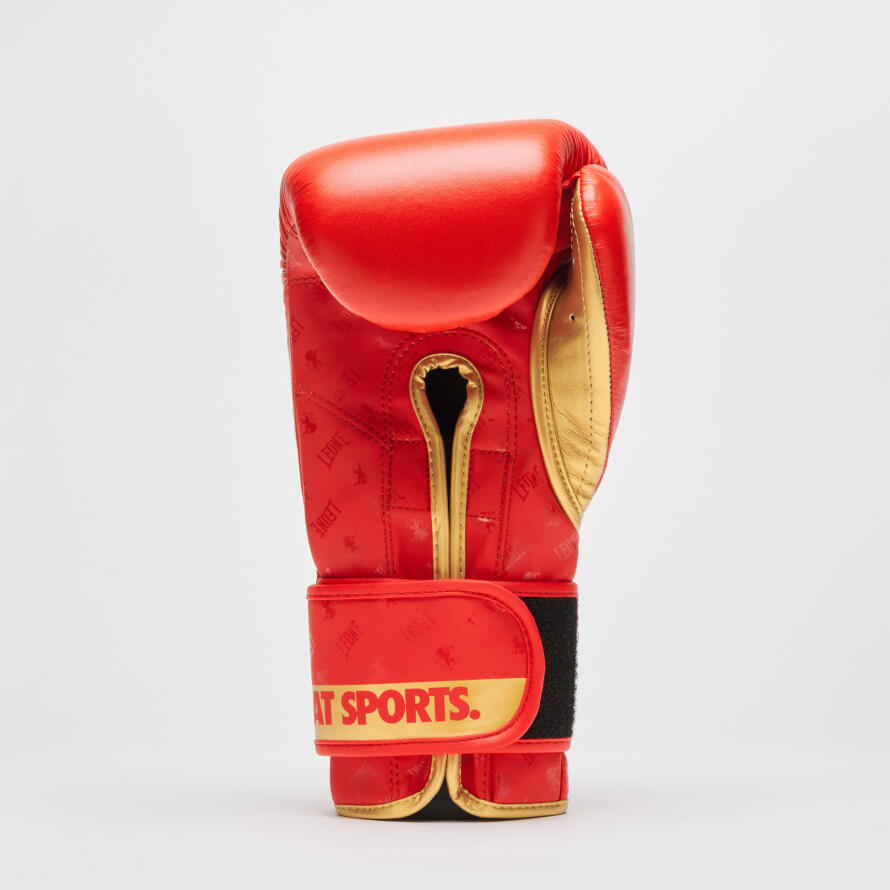 Guantes de boxeo Leone1947 DNA rojos 10 oz 2/7