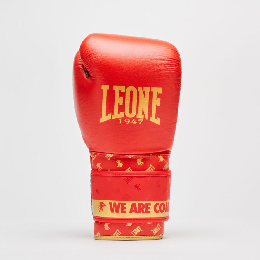 Guantes de boxeo Leone1947 DNA rojos 10 oz 3/7