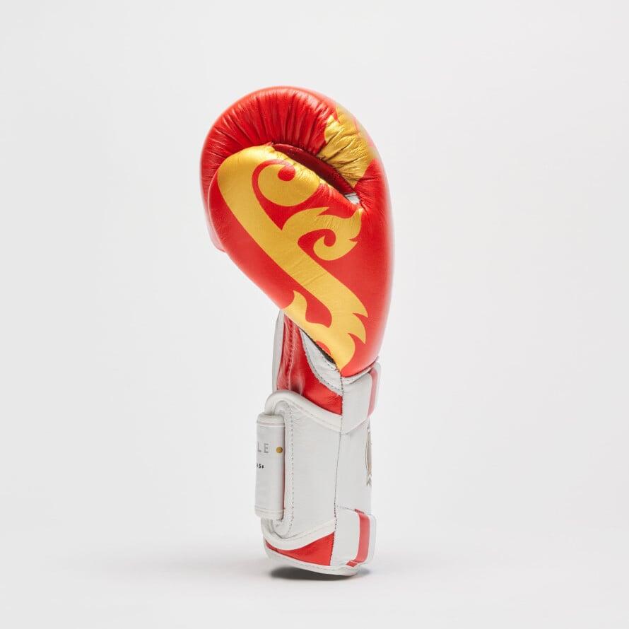 Guantes de boxeo Leone1947 Thai Style piel rojo 12 oz 2/7
