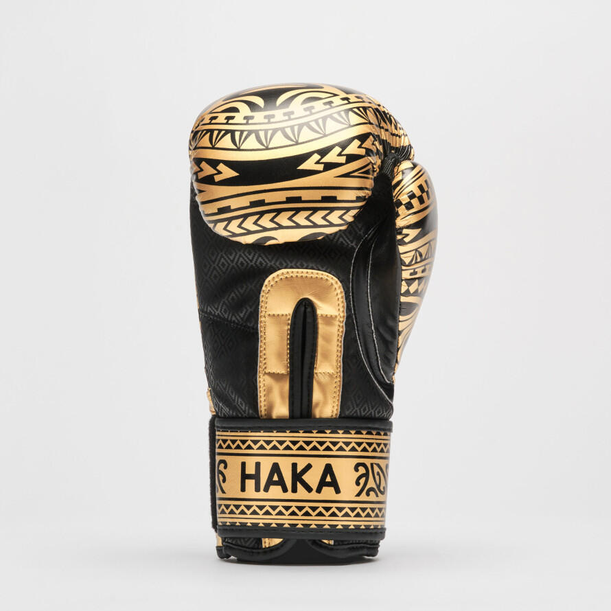 Leone1947 Guantes de Boxeo HAKA Dorado 10 oz 2/7