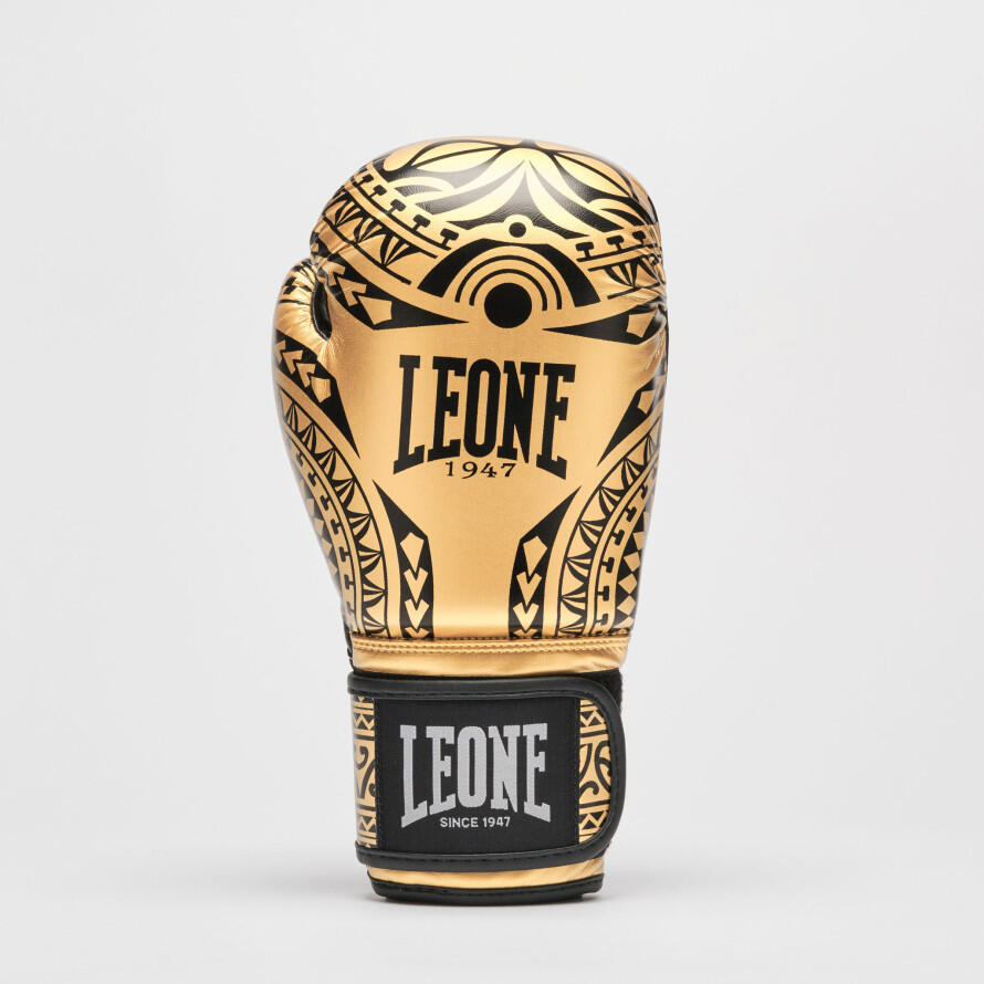 Leone1947 Guantes de Boxeo HAKA Dorado 10 oz 4/7