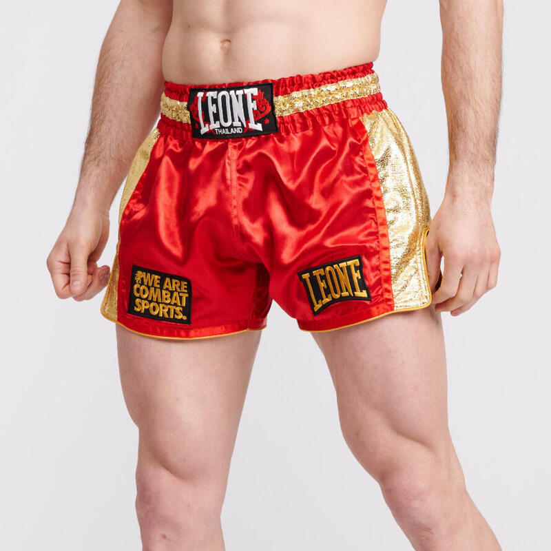 Pantalón corto short Adulto Muay Thai Leone 1947 KHAO LAK rojo