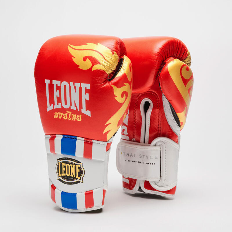 Guantes de Boxeo Leone1947 Thai Style rojo