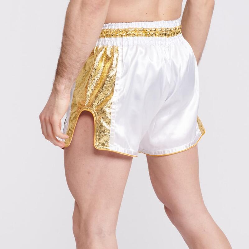 Pantalón corto short Adulto Muay Thai Leone 1947 KHAO LAK blanco