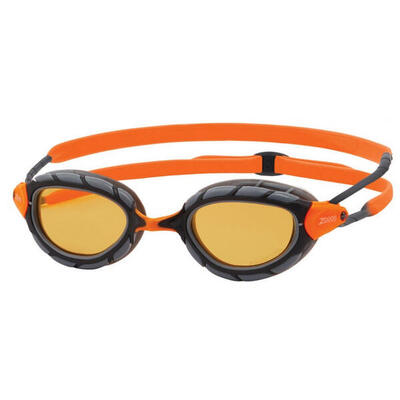 Zoggs predator polarized ultra goggles - grijs / oranje / koper