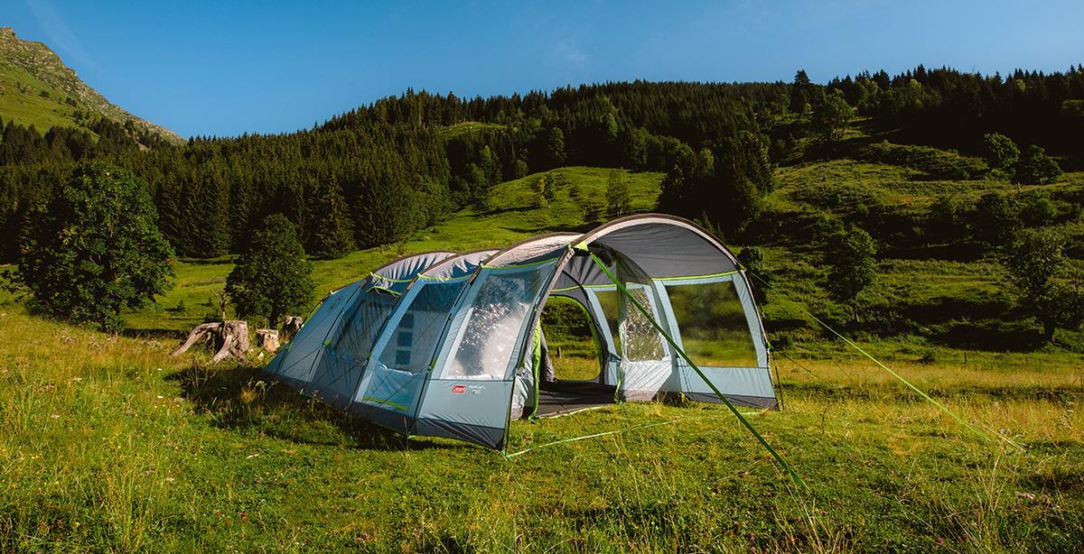 Coleman Meadowood 6 Person Family Tunnel Tent BlackOut 4/7