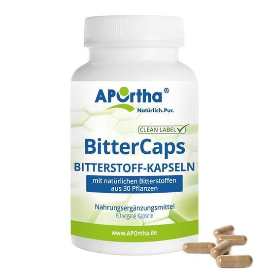 BitterCaps Bitterstoffe-Kapseln - 60 vegane Kapseln