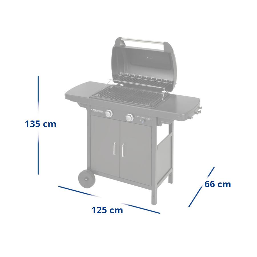 Campingaz 2 Series Classic LX Plus Anthracite 4/5