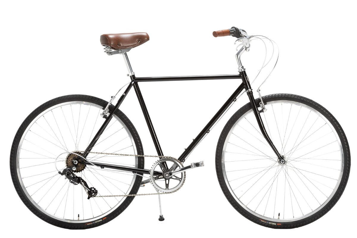CAPRI BIKES Capri Weimar toerfiets, 28", zwart, hoog frame, hoog frame