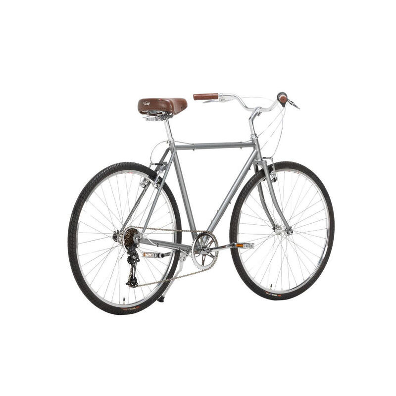 Bicicleta de turismo Capri Weimar, 28", melting silver, quadro alto