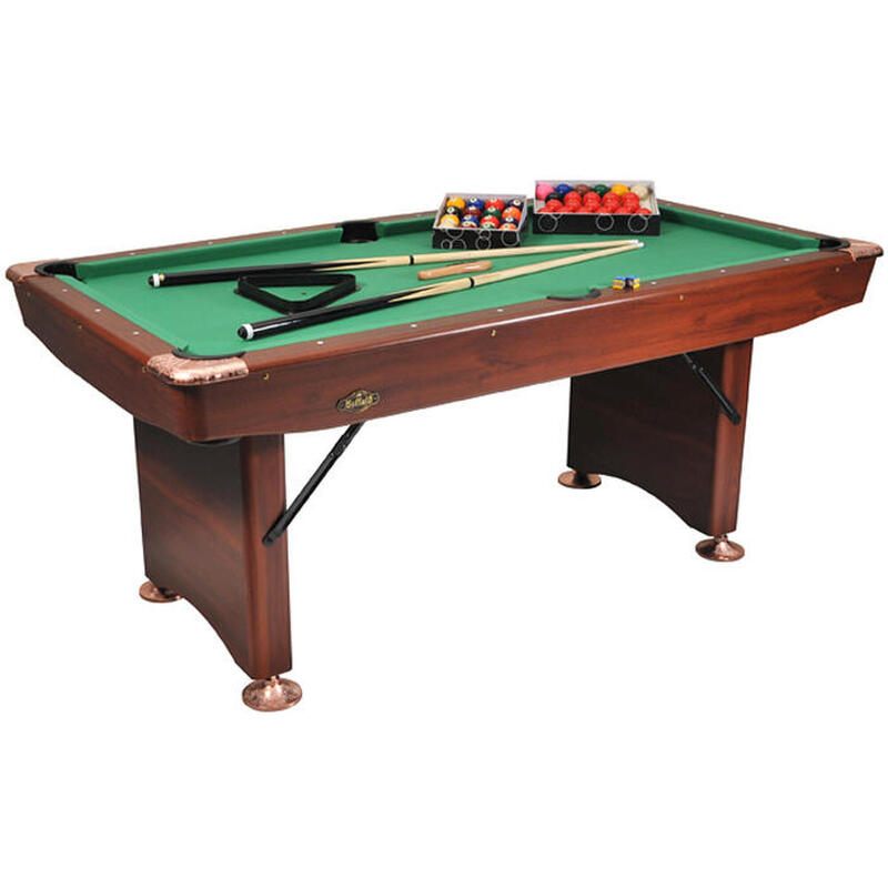 Billard billard - Challenger 6 feet marron adulte