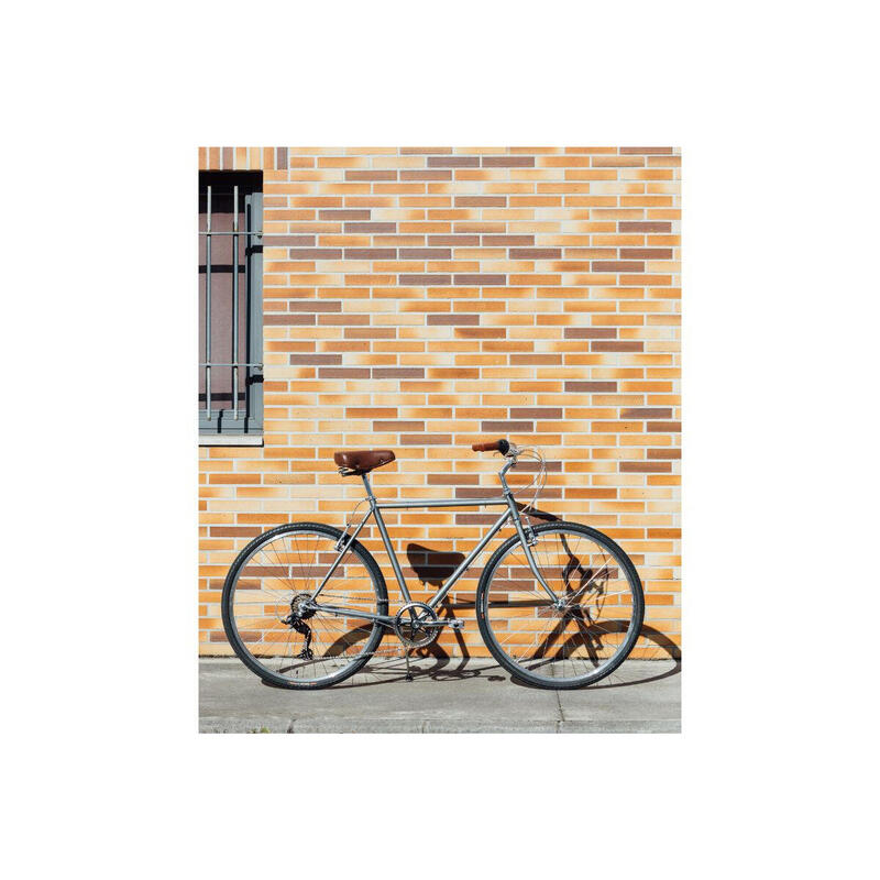 Bicicleta de turismo Capri Weimar, 28", melting silver, quadro alto